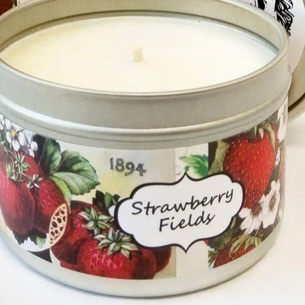 Strawberry Fields soy candle